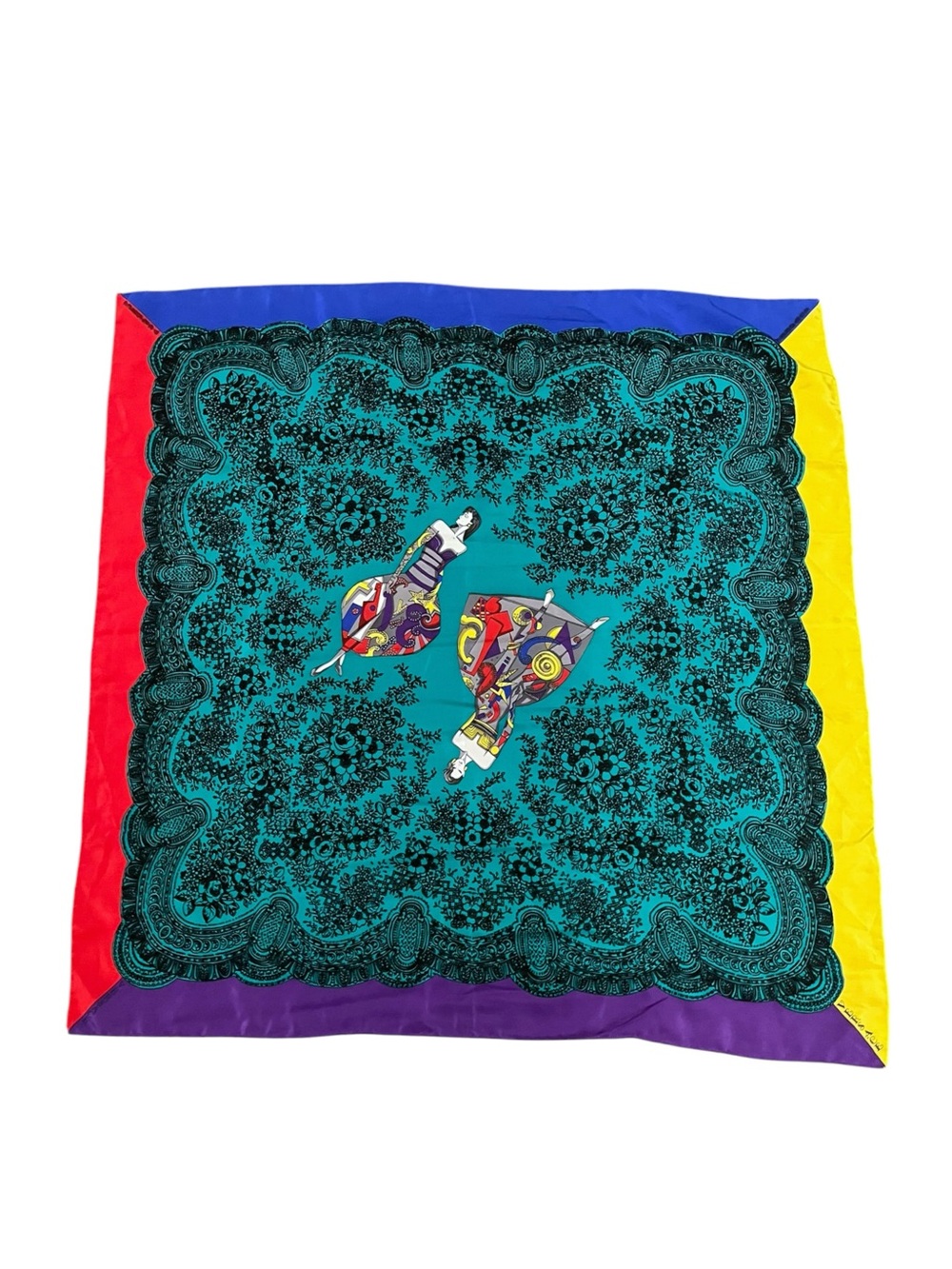 Vintage Versace Silk Scarf